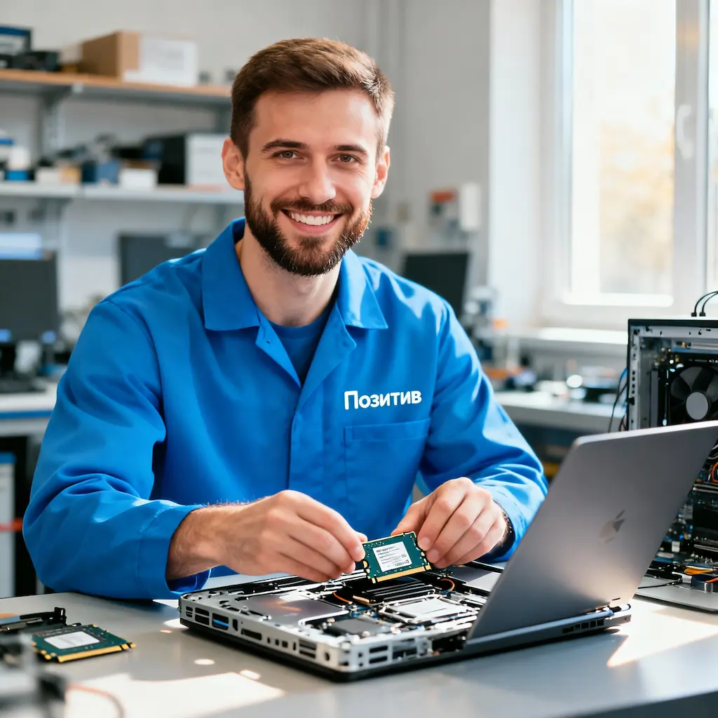 заменить HDD на SSD на ноутбуке в Туле