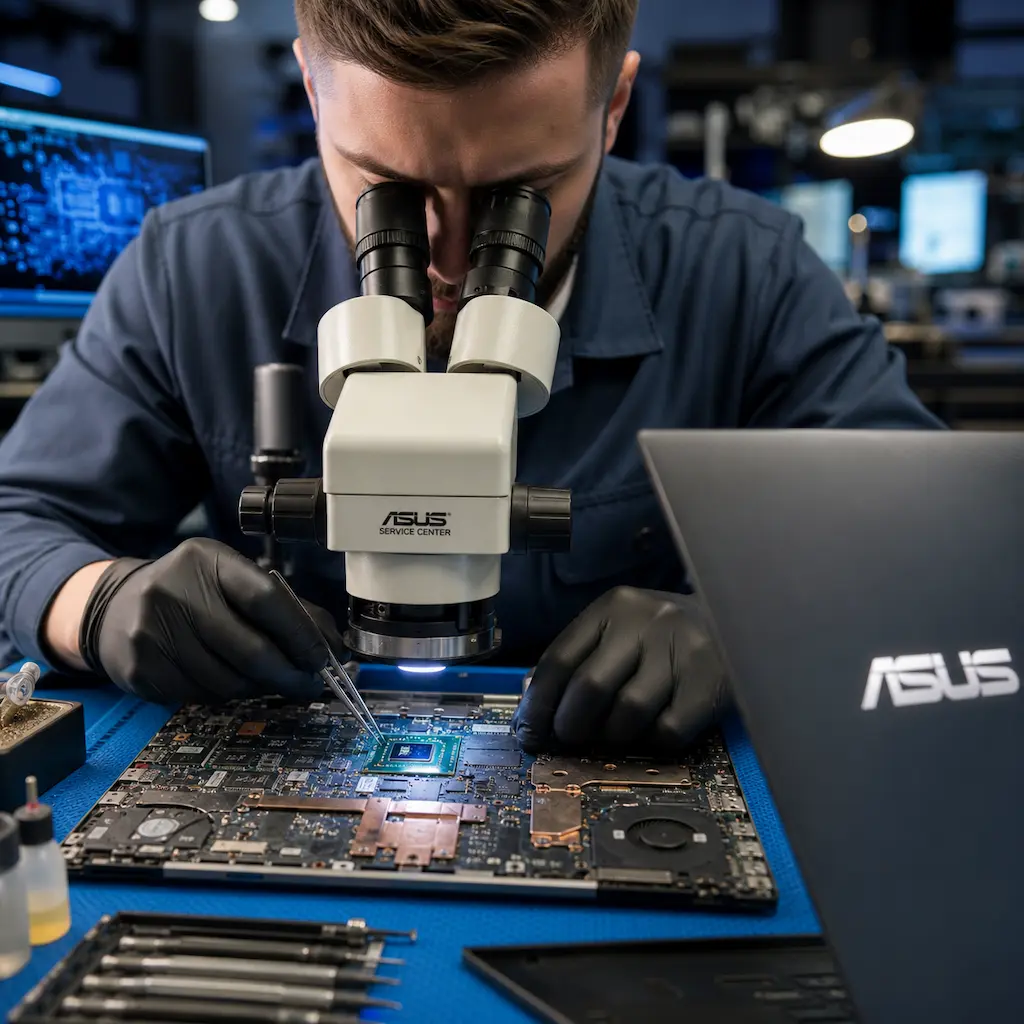 Замена видеокарты ноутбука Asus в Туле