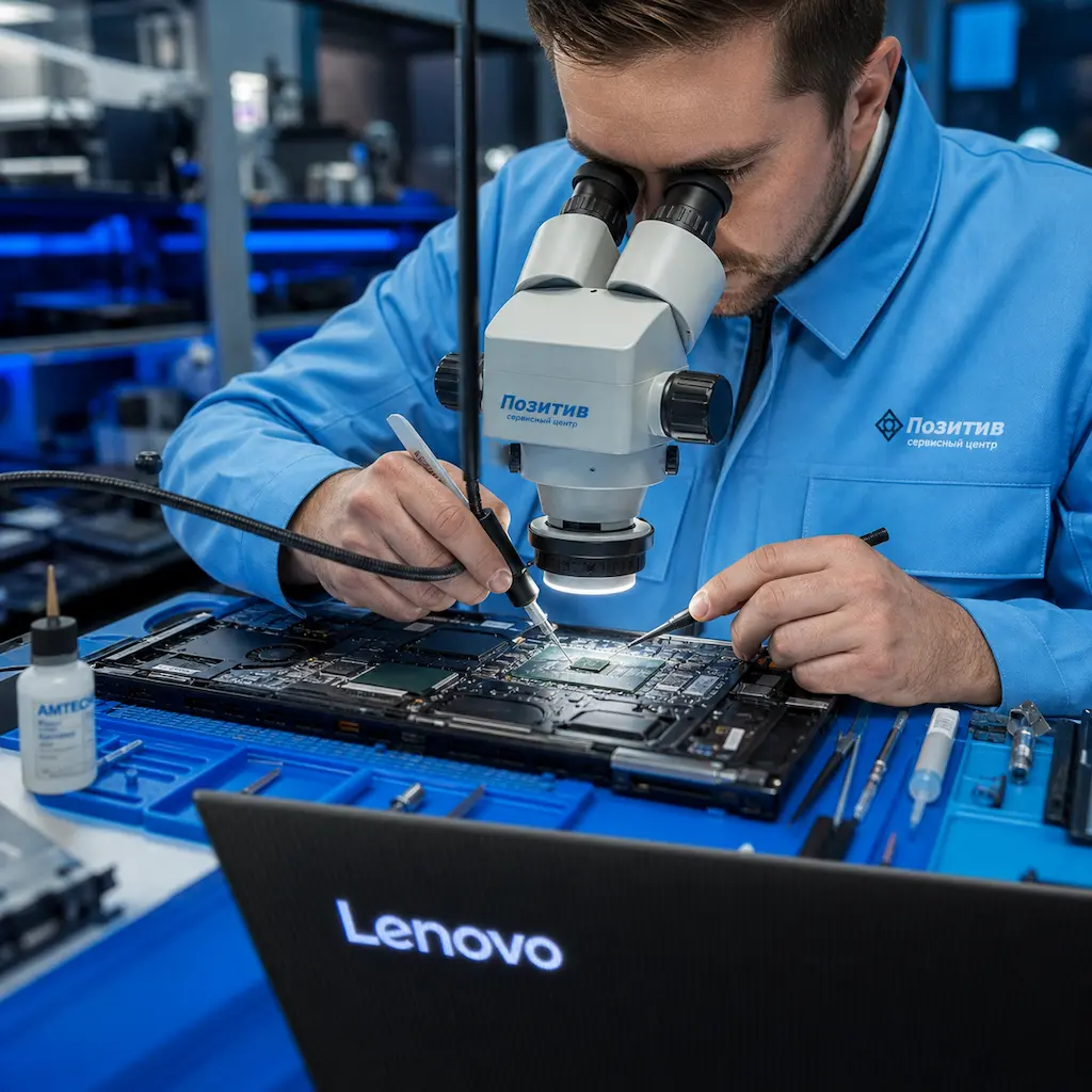 Замена видеокарты ноутбука Lenovo в Туле