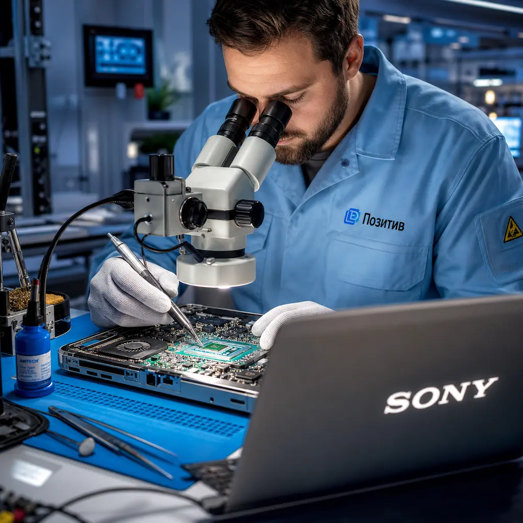 Замена видеокарты ноутбука Sony в Туле