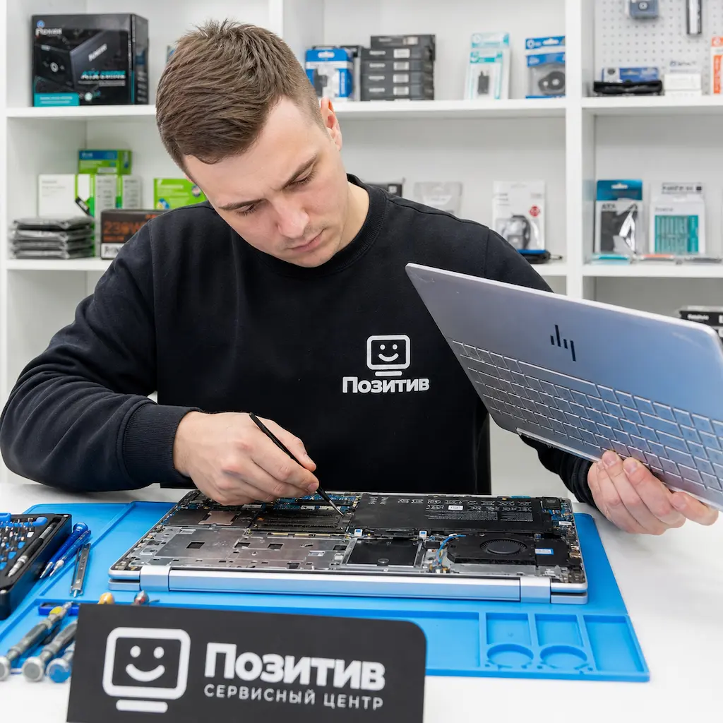заменить клавиатуру на ноутбуке HP в Туле