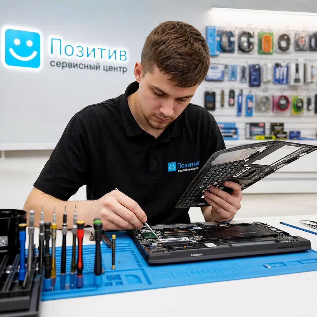 заменить клавиатуру на ноутбуке Lenovo в Туле