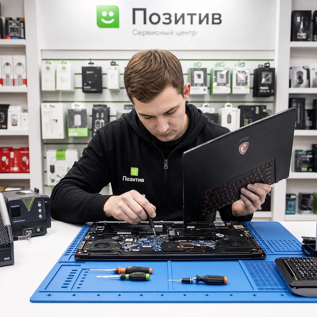 заменить клавиатуру на ноутбуке MSI в Туле