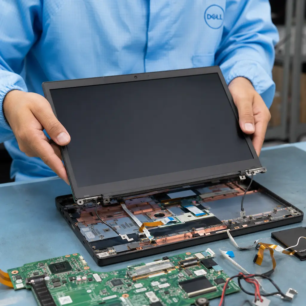 заменить матрицу ноутбука Dell в Туле