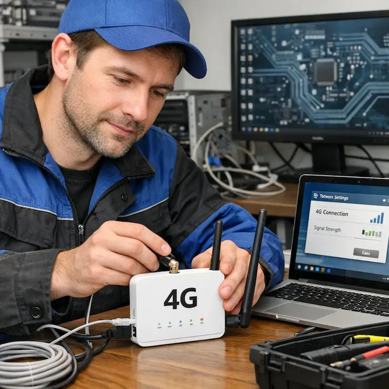 Настройка 4G модема в Туле