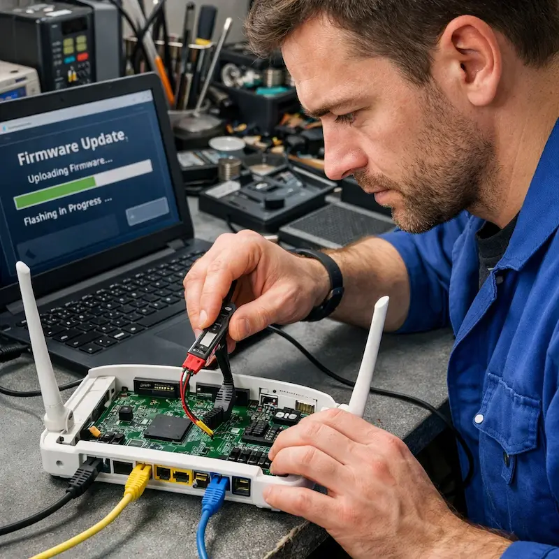 Обновление прошивки роутера в Туле