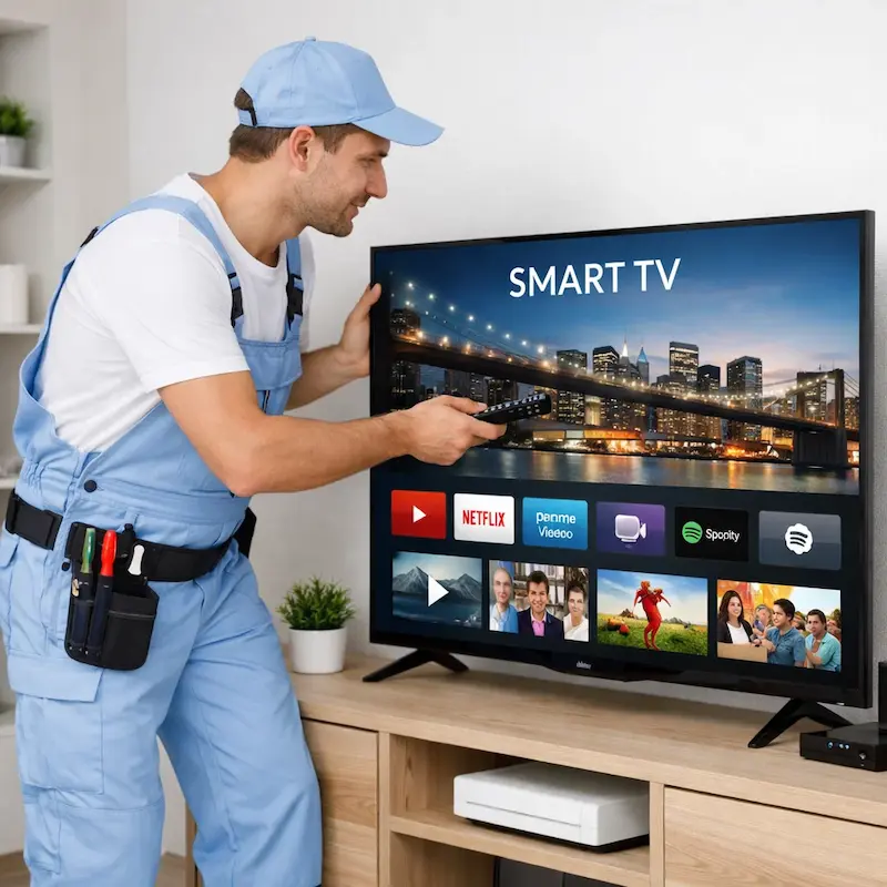 Как вызвать мастера для настройки Smart TV в Туле