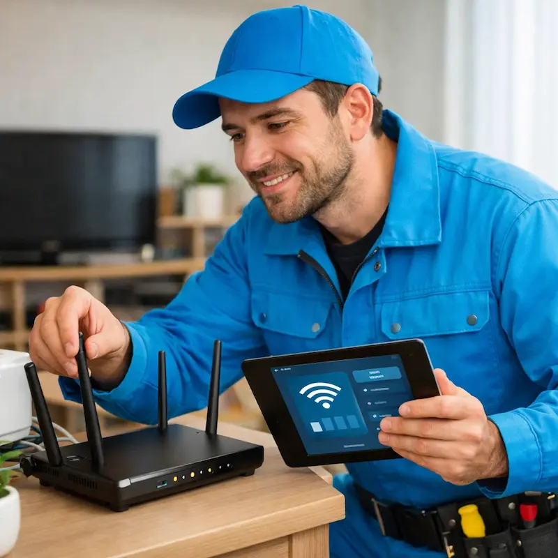 Настройка Wi-Fi для квартиры, дома и офиса в Туле