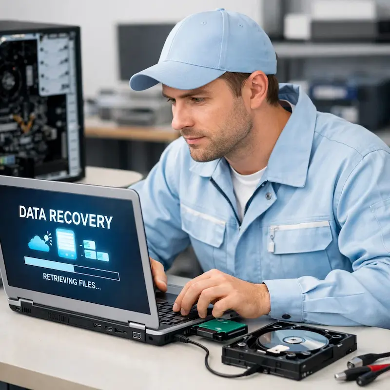 Восстановление данных и файлов в Туле