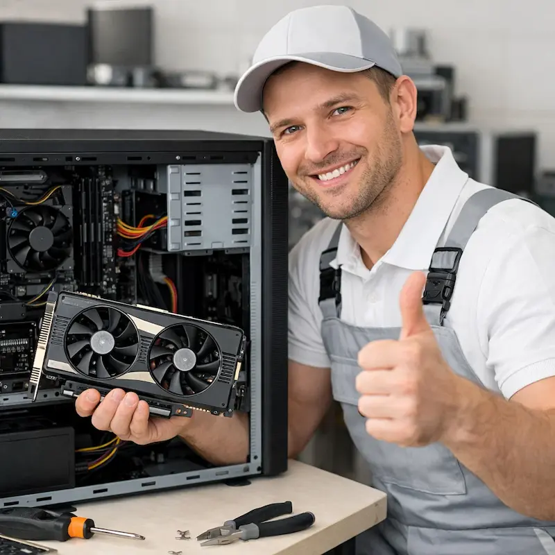 Замена видеокарты ПК в Туле
